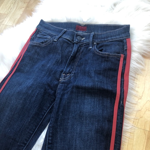 Mother Denim Insider Step Crop Fray Jeans - Picture 5 of 7